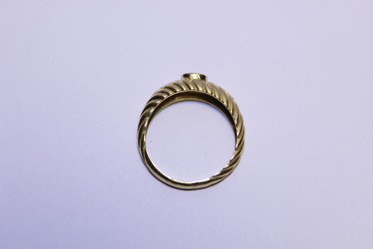 Bague 58 Bague Diamants et Saphir 58 Facettes