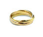 Cartier ring. Trinity wedding ring vintage 18K gold 58 Facettes