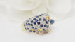 Bague 55 Bague Panthère Or jaune Saphirs Diamants 58 Facettes 32508