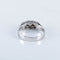 Bague 54 Bague ancienne diamant or blanc 58 Facettes