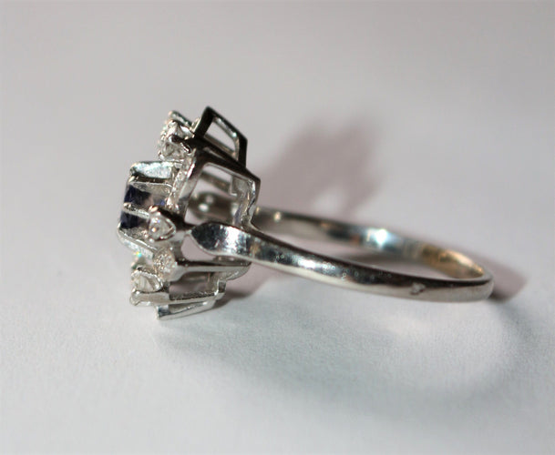 Bague Bague Fleur Tourbillon Diamants 58 Facettes