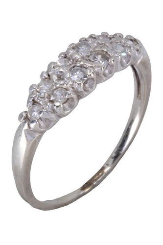 Bague 48 BAGUE MODERNE DIAMANTS 58 Facettes 077951