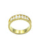 Bague Bague or jaune et diamants taille navette 58 Facettes