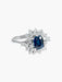 Ring 57 Marguerite Sapphire and Diamond Ring 58 Facettes