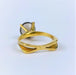 Bague Bague en Or Jaune & Quartz Fumé 58 Facettes 20400000533