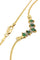 Collier COLLIER MODERNE ÉMERAUDES ET DIAMANTS 58 Facettes 042751