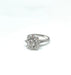 Ring Daisy ring in white gold and diamonds 58 Facettes