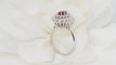 Bague 52 Bague double entourage Rubis Diamants 58 Facettes 32360