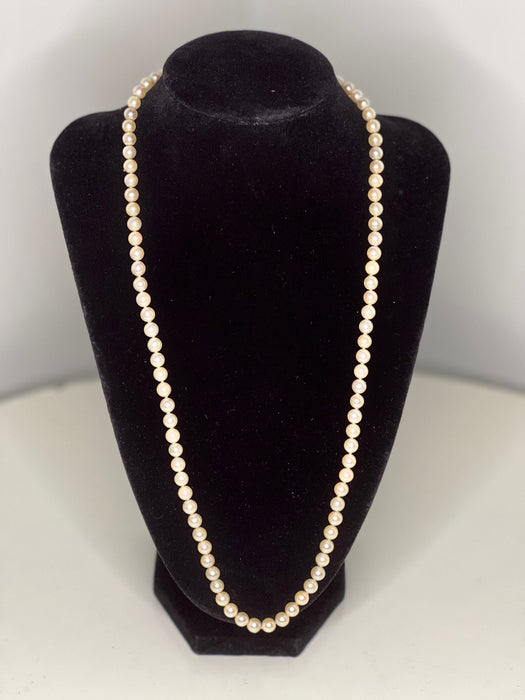 Collier Collier Choker Perles De Culture Akoya Fermoir Or 60 Cm 58 Facettes