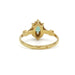 Ring 48 Ring - Gold, Diamonds and emerald 58 Facettes 230087R