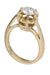 MODERN DIAMOND SOLITAIRE RING 1.04 CARAT 58 Facettes 058691