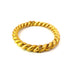 Twisted Bangle Bracelet in Yellow Gold 58 Facettes