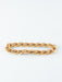 Bracelet Bracelet Or jaune Maillons ovales 58 Facettes
