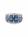 Bague Bague Saphirs Diamants 58 Facettes