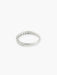 52 ALLIANCE HALF TURN RING IN WHITE GOLD AND DIAMONDS 58 Facettes 160019