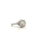 Bague 48 Bague Solitaire en diamants centre 0,80 carat certifié GIA 58 Facettes