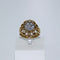 Bague 53 Bague "Fleur" Or jaune Diamant 58 Facettes