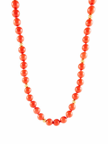 Collier Collier shoker or corail 58 Facettes