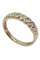 Bague 52 Demi-alliance en or jaune, diamants 58 Facettes 061791