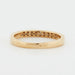 Ring 51 Half alliance in 18 ct gold 58 Facettes REF 1005/18