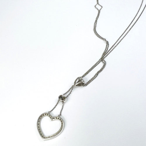 Collier Collier/Pendentif Or Blanc et Diamants 58 Facettes 20400000510/Lil