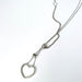 White Gold and Diamond Necklace/Pendant Necklace 58 Facettes 20400000510/Lil