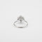 Bague 54 Bague or blanc, diamants 58 Facettes HS4260