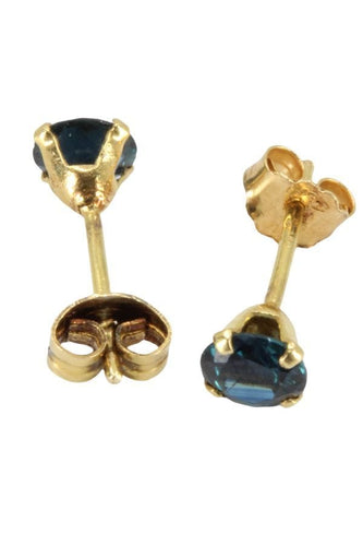 Boucles d'oreilles BOUCLES D'OREILLES CLOUS TOPAZES 58 Facettes 048641