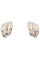 Boucles d'oreilles DEMI-CRÉOLES 2 ORS 58 Facettes 074521