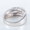 Bague 52 Bague Double or blanc Diamants 58 Facettes 8392