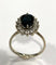 Bague Bague Marguerite saphir et diamants 58 Facettes