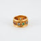 Bague Bague anneau Rubis Saphirs Emeraudes signé Percossi Papi 58 Facettes 00010