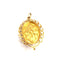 Pendentif PENDENTIF VINTAGE OR JAUNE PERLE FINE 58 Facettes 3873