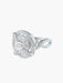 Bague 52 Bague Ronde Double entourage Diamants 58 Facettes