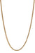 Palm tree mesh chain necklace Yellow gold 58 Facettes 077091