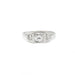 Ring Platinum And Diamond Ring 58 Facettes 230235R