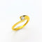 Bague 54 Bague Solitaire Diamant 0.23cts Or jaune 58 Facettes 20400000605