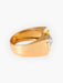 Ring Tank Ring Rose Gold, Platinum And Diamond Old Cut 58 Facettes HS20881