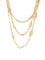 Collier Sautoir trois rangs Filigrane 58 Facettes 511
