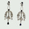 Boucles d'oreilles BOUCLES D'OREILLES ART DÉCO SAPHIRS DIAMANTS 58 Facettes 814A