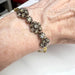 Bracelet 18th century XNUMXk gold and silver bracelet with diamonds 58 Facettes Q952A (910)