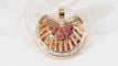 Pendentif Pendentif Or Rubis Diamants 58 Facettes 32418