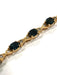 Bracelet River bracelet yellow gold sapphires and diamonds 58 Facettes