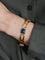 Bracelet Bracelet Or et Lapis lazuli 58 Facettes