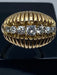Ring 53 Ring in gold, platinum, diamonds 58 Facettes