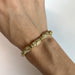 Bracelet Articulated bracelet Yellow Gold, diamonds 58 Facettes 20400000571