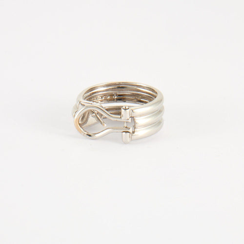 Boucles d'oreilles Boucles d'oreilles en Or blanc & diamants 58 Facettes