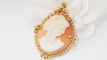 Pendentif Pendentif Important  Or Jaune Et Camée 58 Facettes 31740