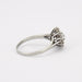 Ring Flower Ring in White Gold, Diamonds 58 Facettes 2840 LOT