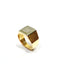Ring 53 Rose Gold Pave Diamond Signet Ring 58 Facettes 934506